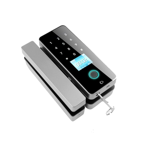 Serrure biométrique sans clé Offre Spéciale Tuya App Control <span class=keywords><strong>porte</strong></span> en verre avec boîtier en PVC empreinte digitale et accès par carte pour la maison et l'hôtel - Product Image 4