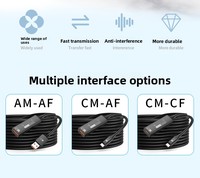 Cable de Datos USB3.2 Gen 2 de 10 Gbps Tipo-C ZZX, Extensión de Señal de Transmisión VR, Longitudes de 5m/7m/10m, Uso en Computadora, Cobre Libre de Oxígeno