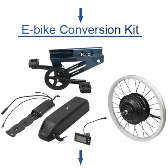 36v 250w kit bici elettrica per bambini di alta qualità ruota motore posteriore senza spazzole del kit di conversione ebike