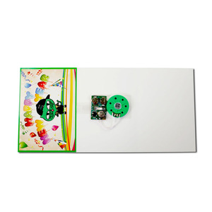 30-Second Voice Recordable DIY Greeting Card for Business Advertising-Customizable Gift Card