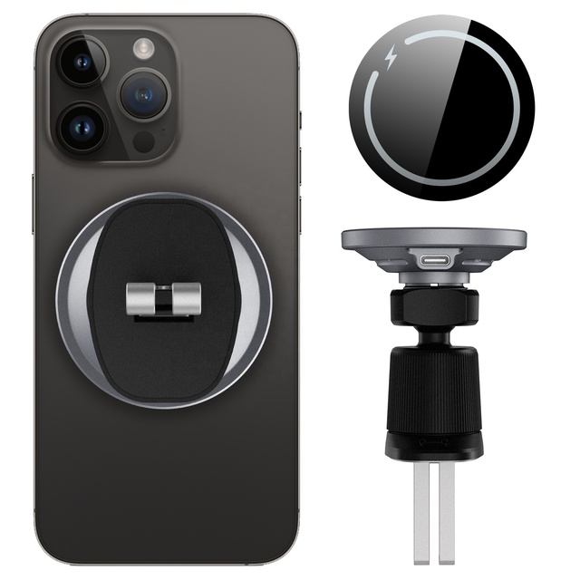 2023 New Products Magnet Magnetic Wireless Car Charger 15W Universal Fast Wireless Car Charger Mount for Car