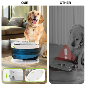 Fontaine à eau pour chat 7L Fontaine à eau pour <span class=keywords><strong>chien</strong></span> <span class=keywords><strong>Super</strong></span> silencieuse Distributeur de boisson pour animaux de compagnie Pompe et robinet silencieux Conception adaptée aux chats et aux chiens - Product Image 3