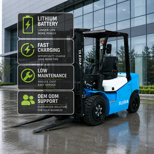 Montacargas Eléctrico con Batería de Litio y Desplazamiento Lateral FB30, 2 Toneladas, 2.5 Toneladas, 3 Toneladas, Certificación CE ISO, Fabricado en China - Product Image 1