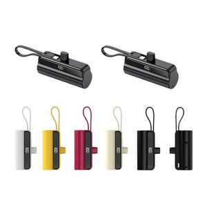 Mini Capsule 22.5W Fast Charge Portable Outdoor Mobile Power Supply 10000mAh Digital Display Comes with Cable Charging Treasure - Product Image 6