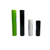 Tubes de stockage en plastique PET de 98 mm, à fermeture à pression, à l'épreuve des enfants, fournisseur Alibaba très bien noté