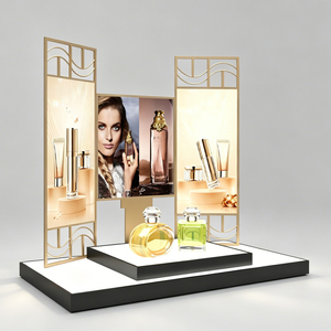 Gran oferta, nuevos estantes de exhibición de cosméticos acrílicos personalizados, estante de exhibición LED para el cuidado de la piel - Product Image 2