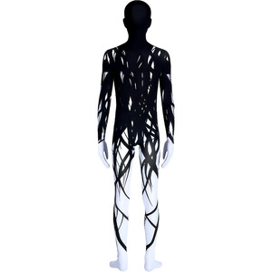 <b>Red</b>-Eyed Tree Man Full Coverage <b>Bodysuit</b> Adult Unisex Zentai Costume Halloween Horror Cosplay Performance Wear - Product Image 1