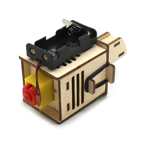 OKYN-A6024 <b>DIY</b> Wooden Vacuum Cleaner Science Experiment <b>Kit</b> for Students - Product Image 1