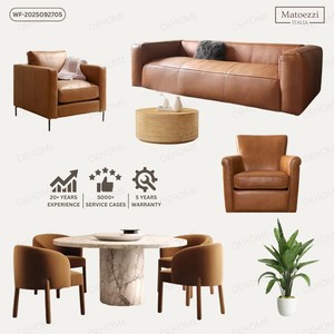 Luxury Modern Tufted Living Room Furniture Set Comfortable <b>Sofa</b> Armchair Bookshelf Console <b>Table</b> Coffee <b>Table</b> Dining Hotel Villa - Product Image 5