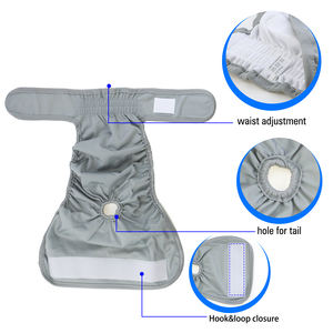กางเกงอนามัยสำหรับสุนัขพันธุ์เท็ดดี้โกลเด้นรีทรีฟเวอร์ ป้องกันการแข็งตัว ซักได้ - Product Image 4