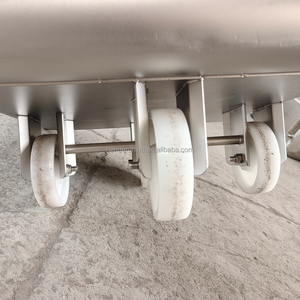 RVS voedselkar, transportkar, mobiele kar voor vleesproducten en worstopslag - Product Image 5