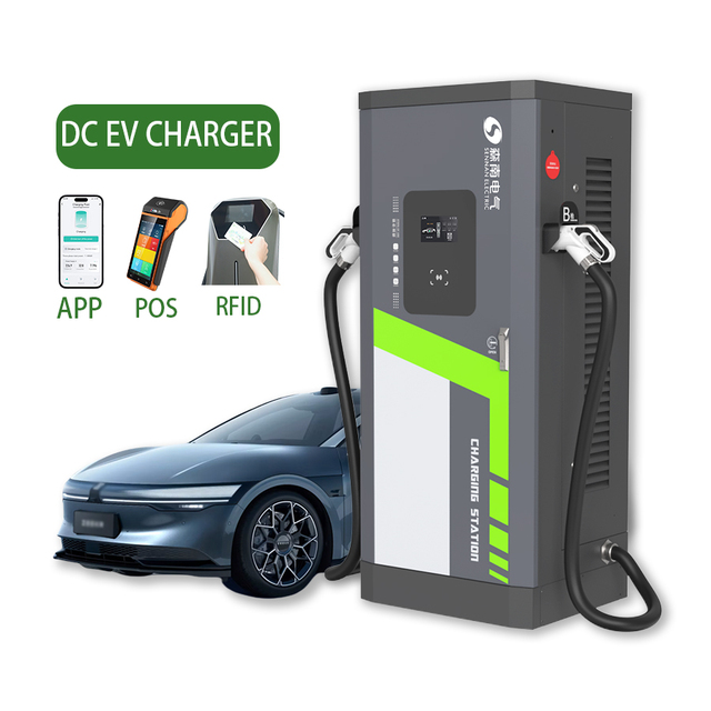 New 3Phase Smart OEM ODM 60KW 80KW 120KW 240KW CCS2 EV Car Commercial DC Electric Vehicle Charger Fast DC EV Charging Stations