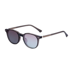 Gafas de Sol ZT-2895 para Hombre, Montura Cuadrada TR, Lentes de PC con Protección UV400 Clase 2, Color Negro, Diseño Moderno - Product Image 3