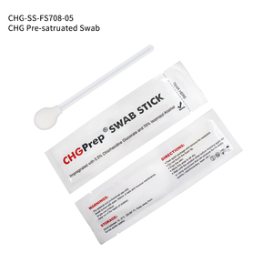 Hisopos antisépticos con <span class=keywords><strong>70</strong></span>% de alcohol isopropílico y 0.5% de gluconato de clorhexidina, hisopos de espuma estériles para preparación preoperatoria de la piel en hospitales. - Product Image 6