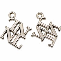Plaques Métalliques Personnalisées Gravées en Or Rose pour Vêtements, Chapeaux, Vestes, Jeans, Chaussettes