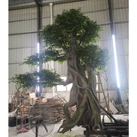 En stock Arbre artificiel Arbol Artificial, grand arbre artificiel vert (olivier, banian) pour hôtel, salon, maison