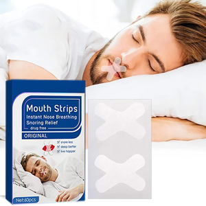 Cinta Adhesiva Bucal para Dormir, 30 Tiras en Forma de X, Hipoalergénicas, de Calidad Premium, para Ronquidos, Remoción sin Dolor, Transparentes - Product Image 6
