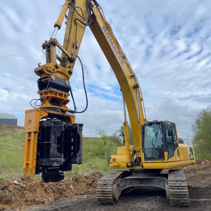 ANTENG AT55C Krachtige Graafmachine Palenram met Motor Hoge Efficiëntie 12 Meter Staalpalen China Palenrammachine - Product Image 3