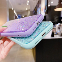 Bling Goutte Collage Feuille D'or TPU PC étui pour iphone 16 15 14 13 12 Mini 11 Pro X 6 6S 7 8 Plus XR XS Max Caméra Objectif Couverture de Téléphone