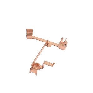 Terminal de Contacto de Cobre Estampado de Precisión, Resorte de Bronce Fosforoso, Piezas Eléctricas Personalizadas Estampadas, Machinadas para Conectores de Alimentación - Product Image 2
