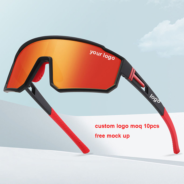 Men Women UV400 Sunglasses Riding Cycling Golf Fishing Driving Running Outdoor Custom logo Shades Polarized Sports Sunglasses