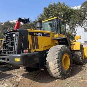 Chargeuse sur pneus Komatsu WA470-6 d'occasion de 7 tonnes avec moteur et boîte de vitesses - Modèle 2020, puissance de 203 kW en stock - Product Image 2