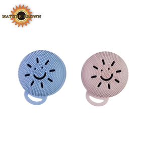 Cepillo exfoliante facial de silicona en forma de <span class=keywords><strong>pulpo</strong></span> Limpiador de herramientas de maquillaje de limpieza bidireccional de doble acción - Product Image 3