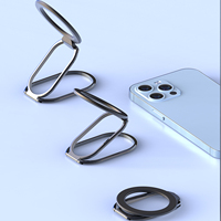 Support de téléphone magnétique flexible en alliage de zinc avec logo personnalisé OEM ODM pour bureau et accessoires de téléphone portables