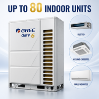 Climatiseur VRF multi-split grande capacité avec moteurs de ventilateur DC et télécommande pour centre commercial et espace commercial