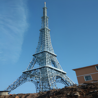 Tour de diffusion de télévision numérique DVB-T2 professionnelle avec structure en treillis d'acier Q345B pour la transmission de signal haute définition