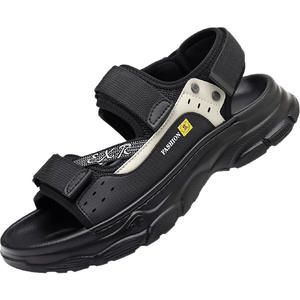 Sandalias de playa de suela gruesa para hombre, sandalias de verano transpirables, antideslizantes y resistentes al desgaste, sandalias de punta cerrada, zapatos informales para exteriores para hombre - Product Image 5