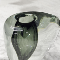 Un ensemble de vases à fleurs en verre trois tailles 3 en 1 pour la décoration de la maison, vase en cristal fait à la main