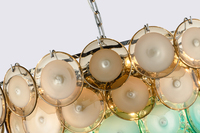 Lustre créatif en verre à bulles, lampe suspendue artistique multicolore pour hall d'hôtel, décoration de la maison
