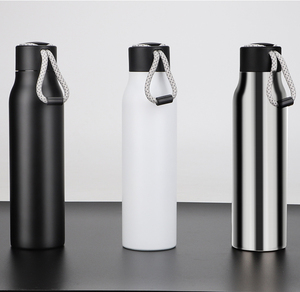 Gourde isotherme Olerd Sport à double paroi en acier inoxydable avec corde, anti-fuite, sans BPA, pour eau froide - Product Image 2