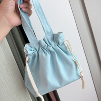 Sac fourre-tout en toile 100% coton, grande capacité, couleur unie, avec longue poignée, personnalisable avec logo, idéal pour les cadeaux, vente en gros