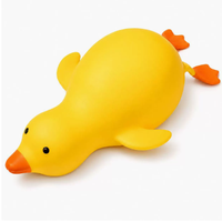 Nouveau Jouet Squishy Canard Jaune Mignon à Remontée Lente, Anti-Stress, Jouet à Presser en TPR Souple, Jouet Sensoriel pour Enfants et Adultes, Décompression de l'Anxiété