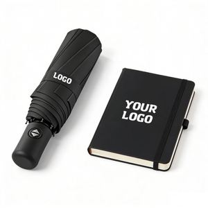 Regalos Empresariales Promocionales, Paraguas Plegable Automático Premium 2026 con Impresión de Logotipo Personalizada - Product Image 1