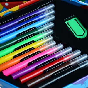Fournitures scolaires, boîte à outils d'art en PVC, coffret cadeau, fournitures d'art pour étudiants, kit de dessin, ensembles d'art avec crayons de <span class=keywords><strong>couleur</strong></span> - Product Image 4