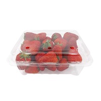 Barquette d'emballage pour fruits et légumes, boîte de rangement alimentaire en plastique jetable