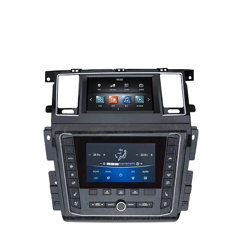 Touch screen android car video lettore <span class=keywords><strong>dvd</strong></span> radio stereo wifi sistema audio di navigazione gps per patrol y62
