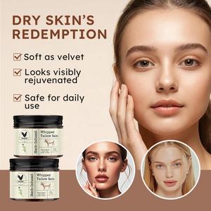 OEM Natural Honey Talg Cream Frische feuchtigkeit spendende geschlagene Gesichts balsam Honig butter creme Bio-Gras Fed Beef Talg Großhandel - Product Image 5