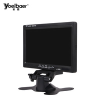 12v 24v HD TFT LCD 7 pouces écran lecteur vidéo appui-tête affichage soie LOGO commande camion Bus moniteur