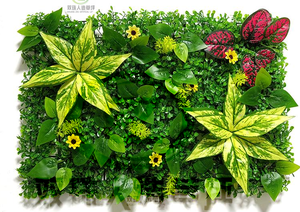 Decorazione Murale con <span class=keywords><strong>Fiori</strong></span> Artificiali in Stile Tropicale Hawaiano / Ecologico / Super Resistente / Aspetto Naturale ad Alta Simulazione - Product Image 3