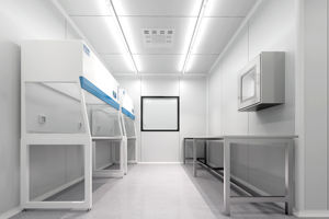 Labortisch - Labor-Arbeitsstation Edelstahl-Arbeitstisch, Reinraum-Labortisch, Leicht zu Reinigen - Product Image 5