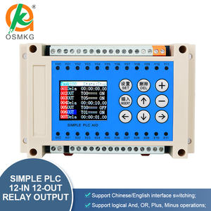 Oshangming Plc Programming <strong>Controller</strong> 12 Input 12 Relay Output PLC Time Relay for Industry Control - Product Image 2