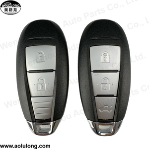 Bán Buôn 2/3 Nút Xe Điều Khiển Từ Xa Vỏ Chìa Khóa Xe Thông Minh Với Chìa Khóa Lưỡi Chìa Khóa Xe Cho <span class=keywords><strong>Suzuki</strong></span> - Product Image 1