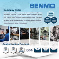 Machine à Tour CNC Multifonctionnelle de Grande Taille Senmo QKD1325/QKD1330/QKD1335, 4 Stations d'Outils, Fonctionnement Manuel, Horizontal, Robuste