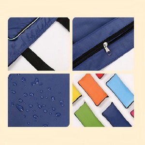 Sacs de plage en polyester 600D de haute qualité, personnalisés en gros, imprimés et pliables - Product Image 4