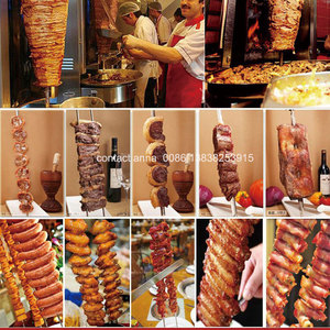 Máquina <span class=keywords><strong>de</strong></span> <span class=keywords><strong>gas</strong></span> o calefacción eléctrica para churrascos brasileños, parrilla <span class=keywords><strong>de</strong></span> pollo <span class=keywords><strong>de</strong></span> carbón, comercial, superventas - Product Image 5