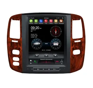 KD-12140 vente chaude Tesla autoradio Android autoradio PX6 12.1 ''écran tactile pour LEXUS voiture dvd gps pour LX470 2004-2005